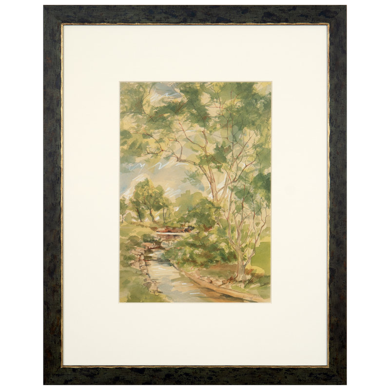 «Forest Shade IV» par Daughdrill - peinture encadrée