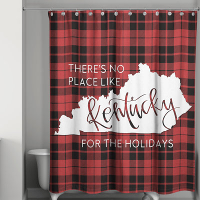 Brianne Plaid Shower Curtain