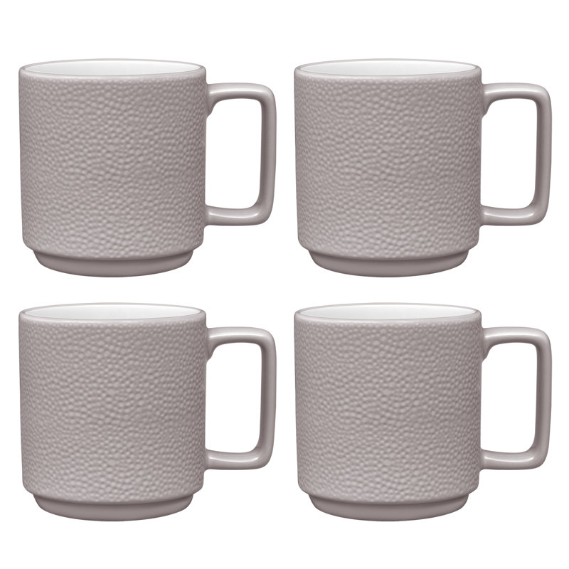 Verres à vin Noritake Colortex, 16 oz., Ensemble de 4, Blanc