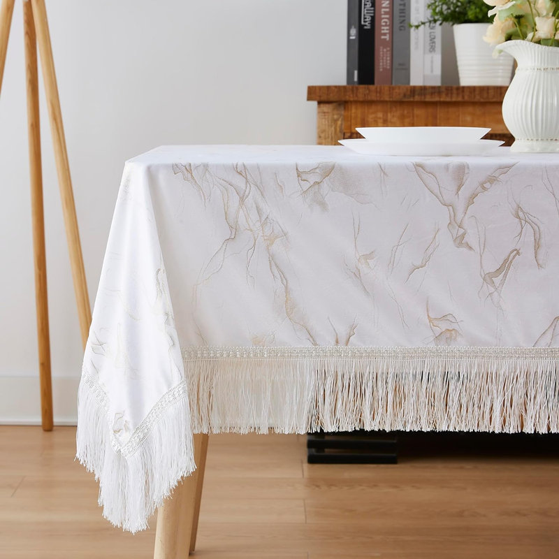 Nappe Kaxton, Rectangle 104 po, Blanc