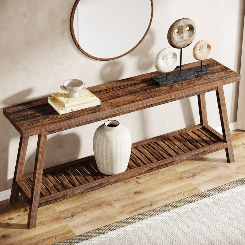 Nunamaker 70.9'' Console Table, Brown