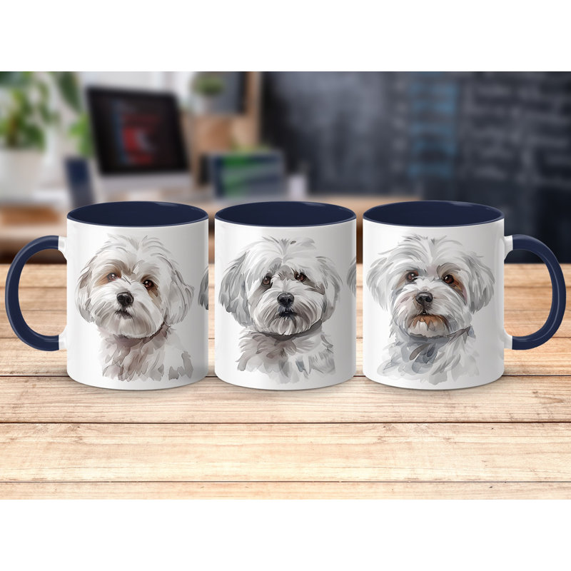 Ceramic Coffee Mug, 1, Navy