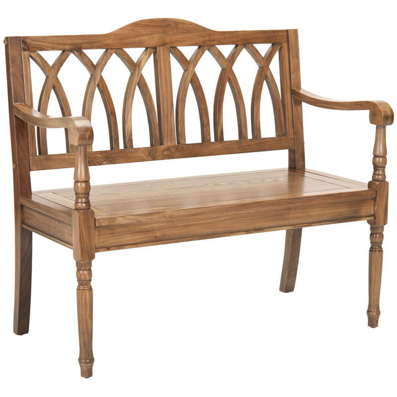 Lords Upholstered Bench, Oak
