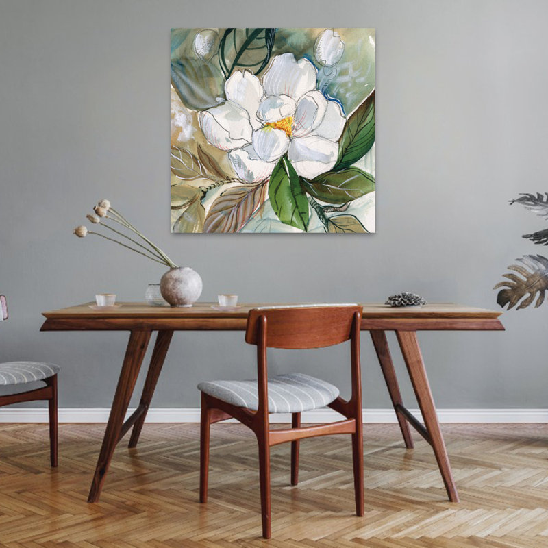 Pivoine gracieuse, art floral contemporain, H 32 po x l 32 po