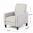 Linen Manual Push Back Recliner Chair-320699900