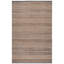 Tapis géométrique en jute et en coton tissé à plat à motif de fibres naturelles Avalyna-1256226839