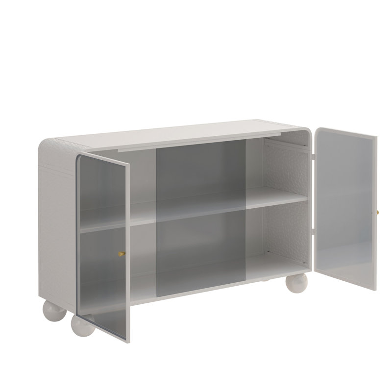 Armoire de rangement en verre 47,25 po du sol au plafond pour la cuisine