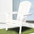 White Wood Chairs - Folding, Grain, Of 2, Outdoor Solid Patio Chair White, Easy To Fold-1120980942