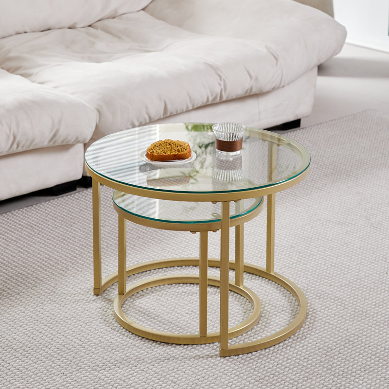 Agatho Coffee Table, 44.5cm H x 60cm L x 60cm W