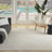 Nourison Essentials Ivory/Beige Indoor/Outdoor Area Rug-875984061