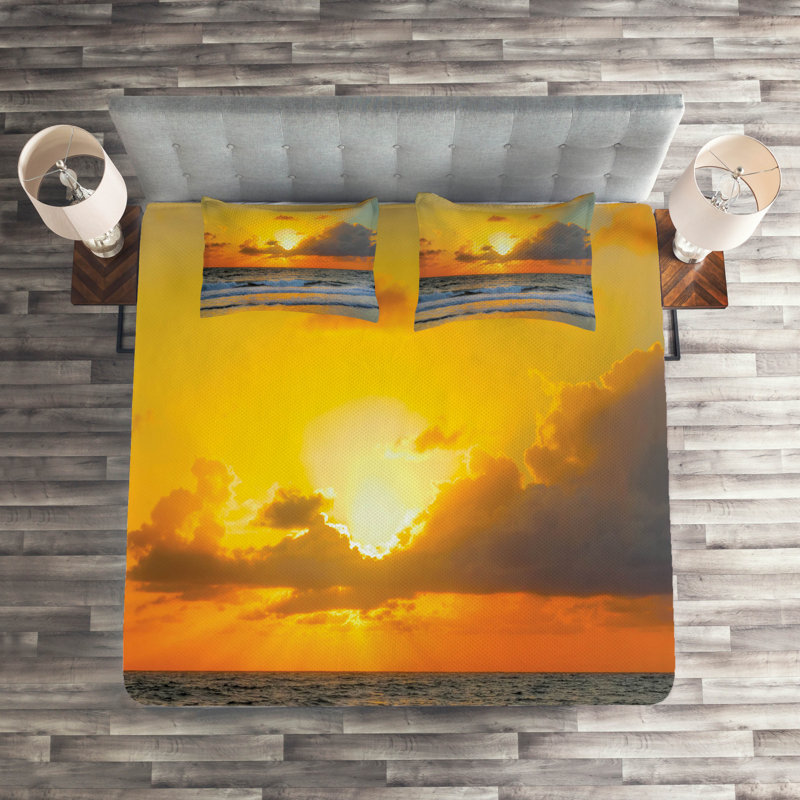 Hypnotic Coastal Coverlet