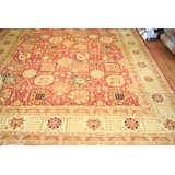 Sultanabad One-of-a-Kind 12'2" x 15'5" Area Rug in Lemon/Red/Rust