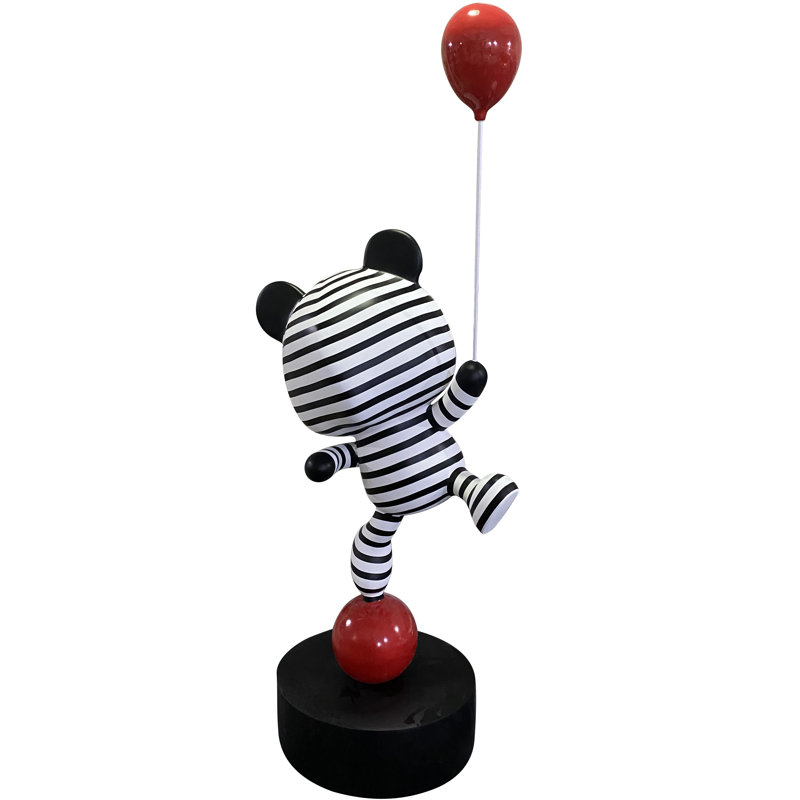 Sculpture bouffon panache
