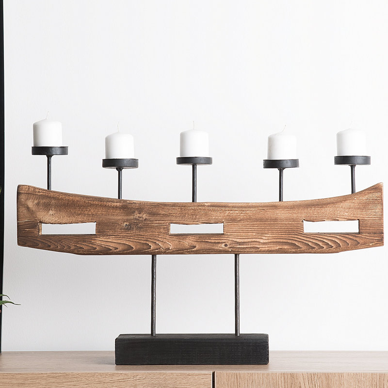 Guatemala Metal Tabletop Candelabra