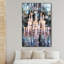 Fashion and Glam Diamond Covered Eyes Chandeliers - reproduction sur toile-50589276-50589271