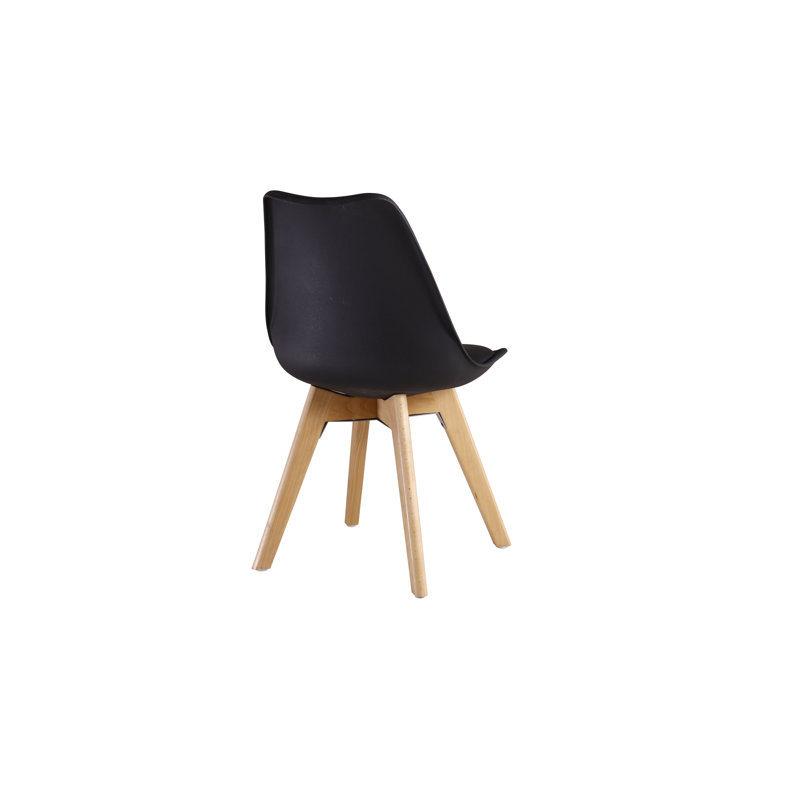 Thomasin Upholstered Dining Chair, Black, 4