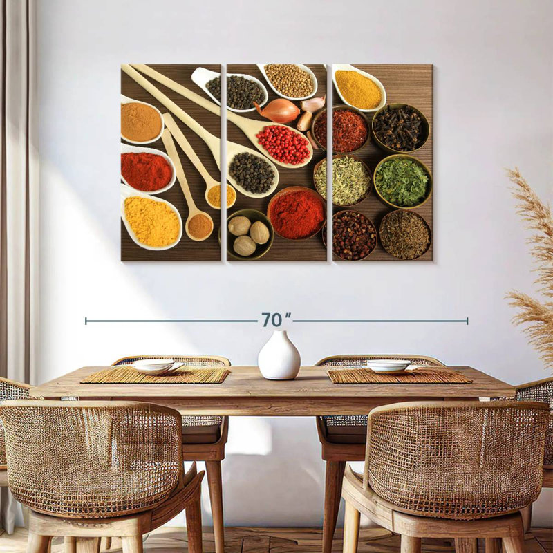 Yarlin Spice Collection, 36" H x 57" W