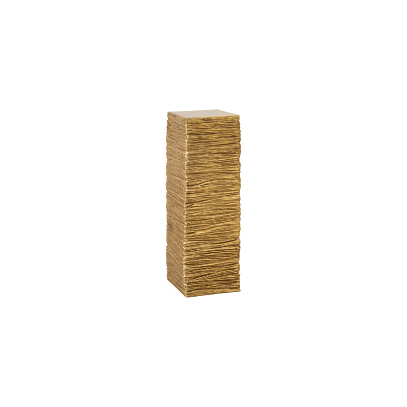 Slate Pillar, Gold Leaf