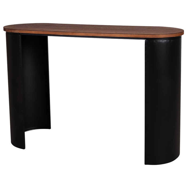 Anterion 120cm Solid Wood Top Console Table