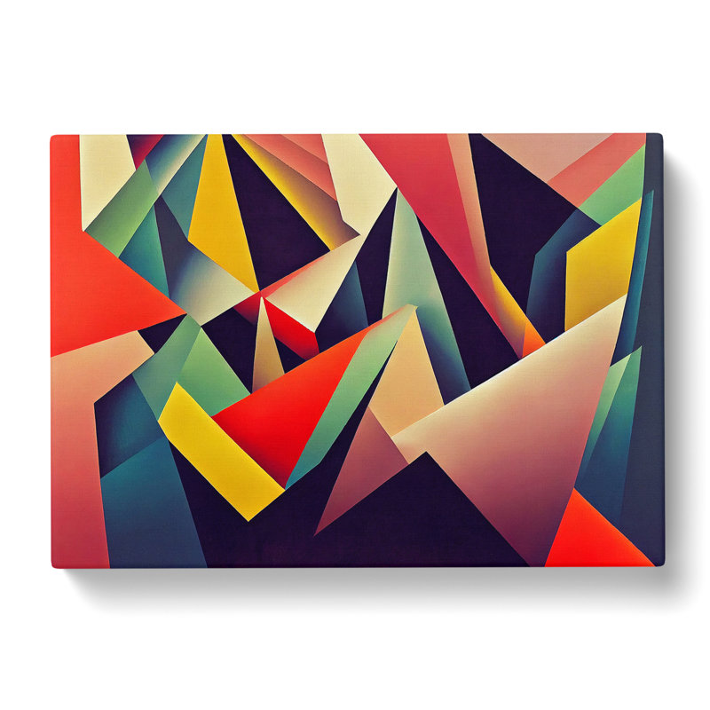Enticing Modern Abstract - Wrapped Canvas, 40cm H x 60cm W x 3cm D