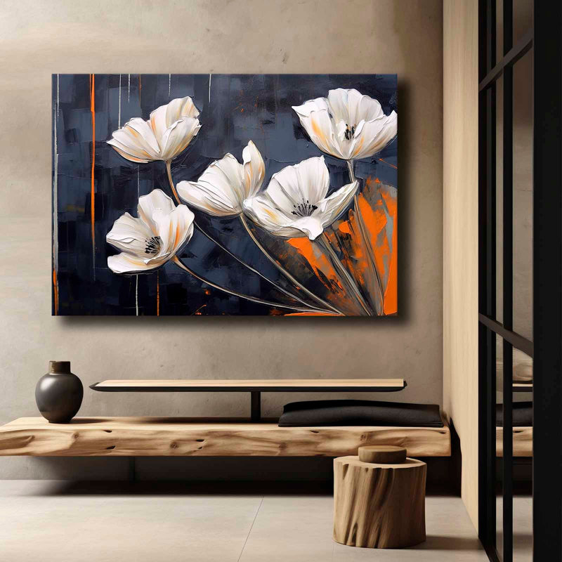 Peinture décorative sur toile
