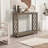 Chessani Transitional Console Table with shelf-1767840775