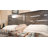  Tryston Farmhouse King Bed Frame with 49.2" Barn Door Headboard, White-506678666-506678664