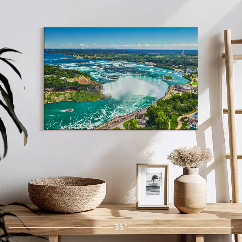 Alvord Scenic Horseshoe Falls, H 16 po x l 24 po