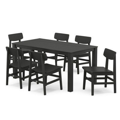 POLYWOOD® Modern Studio 64" Patio Dining Set