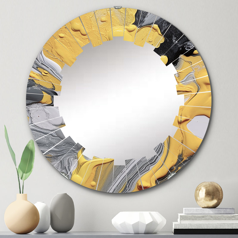 Miroir mural rond Sangerfield, 24 po x 24 po