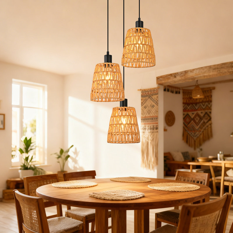 3 - Light Stainless Steel Bell Pendant