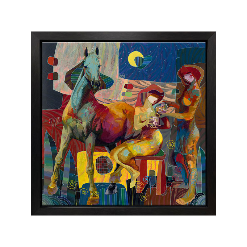 Calming by Tadeo Zavaleta - Single Picture Frame Painting on Canvas