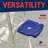 6 ft. Aluminum Step Ladder with 250 lbs. Load Capacity Type I Duty Rating