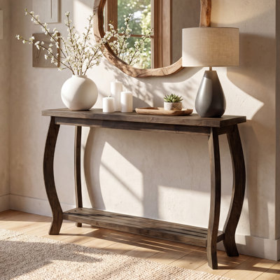 105cm Solid Wood Console Table