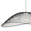 18cm H Metal Bowl Pendant Shade in Matt Black