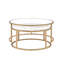 Tables gigognes avec dessus effet marbre Airy