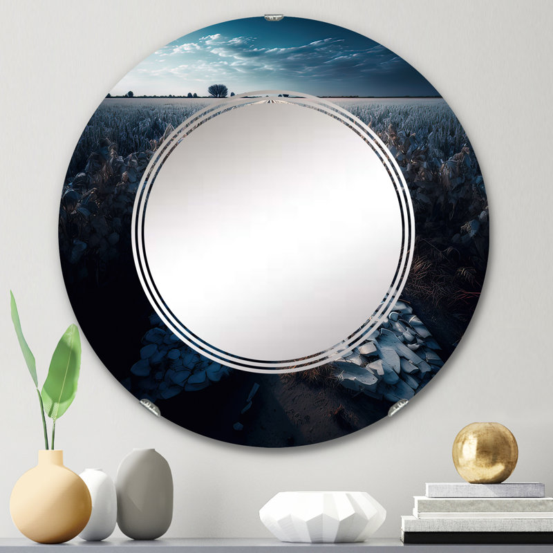 Miroir mural Osvalda, 24 po x 24 po