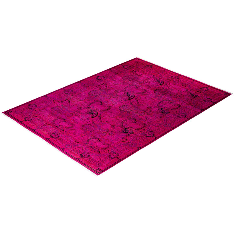 Fine Vibrance One-of-a-Kind 8' 0" X 11' 0" Hand Knotted Area Rug