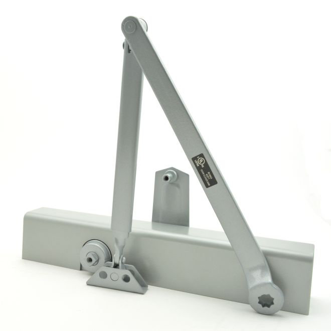 Accessoire de porte, H 2,9 po x l 4,3 po x P 13,8 po, Aluminium