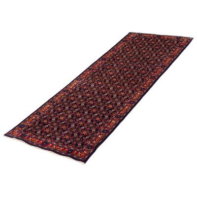 Anzaldua Navy Rug 3'4" x 9'5"