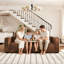 3 Seater Faux Leather Sofa-312031763