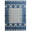 Wool Oriental Area Rug in Blue