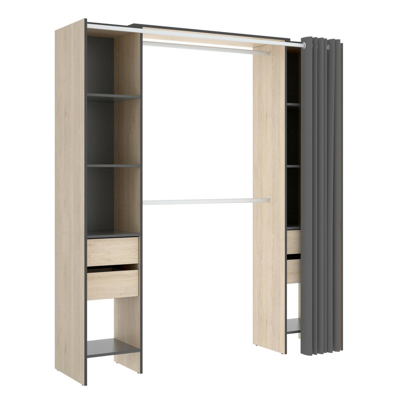 Mufaro 179cm Closet System
