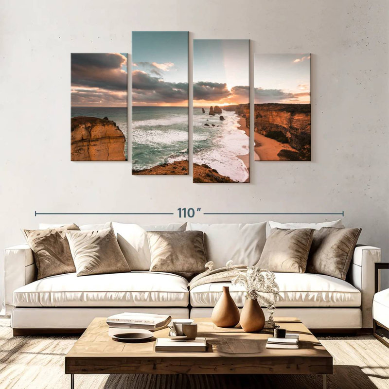 Gillard Port Campbell Coastline, H 54 po x l 84 po