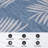 Callery Floral Blue/Cream, Indoor & Outdoor Area Rug-2014135955