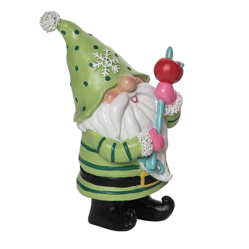 Figurine gnome lumineuse