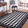 Brayton Hand Hooked Wool Geometric Rug