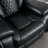 Mehrab 40.6" Wide Modern Diamond Home Theater Recliner With Power Button And USB (Set of 6)-100929833