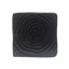 Table d'appoint MGO Twist Shape, texture bois, couleur noire-130095910