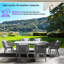 Rectangular Patio Dining Set with Cushions-98855608